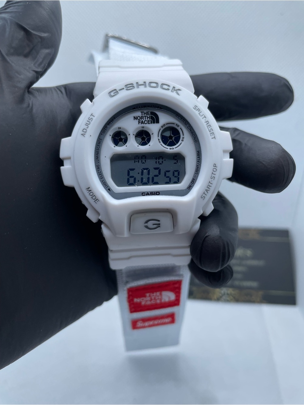 G-Shock x The North Face White Digital Sports Watch